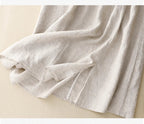 Elysia Linen Skirt | 100% Organic, A-Line Design, Knee-Length 7