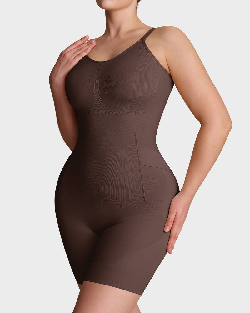 Elysia Shapewear Bodysuit | Long Sleeve, Sculpting Design, Comfortable Fit 10
