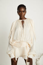 Elysia Womens Dress | Fully Pleated Mini Cocktail Dress with Ruffled Hem 0