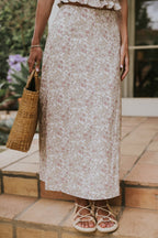 Elysian Floral Maxi Skirt | 100% Cotton, Fully Lined 4