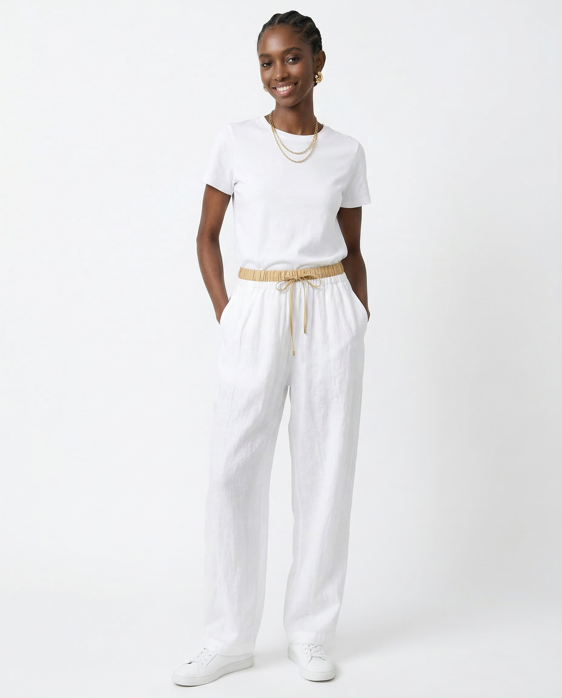 Elysian Linen Pants | Relaxed Tapered Fit, Lightweight and Breathable 7
