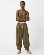 Elysian Linen Trousers | 100% Lightweight, Relaxed Tapered Fit 6