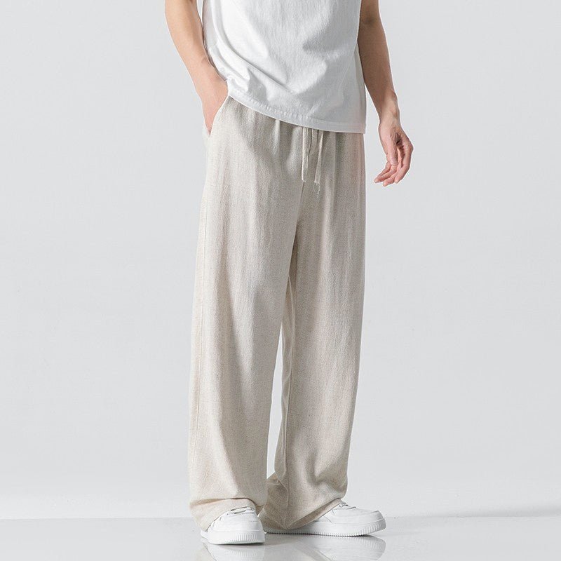 Elysian Pants | Linen-Blend, Relaxed Fit, Adjustable Drawstring 2