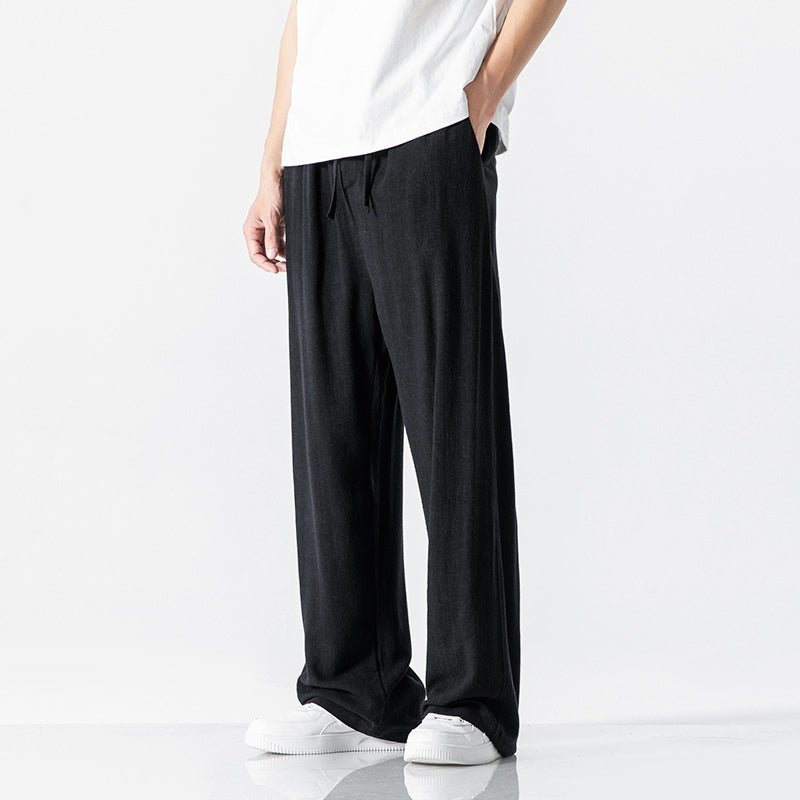 Elysian Pants | Linen-Blend, Relaxed Fit, Adjustable Drawstring 3