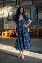 Elysian Tapestry Dress | Cotton, Tea-Length Summer Dress for Women 2