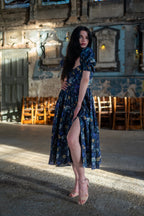 Elysian Tapestry Dress | Cotton, Tea-Length Summer Dress for Women 3