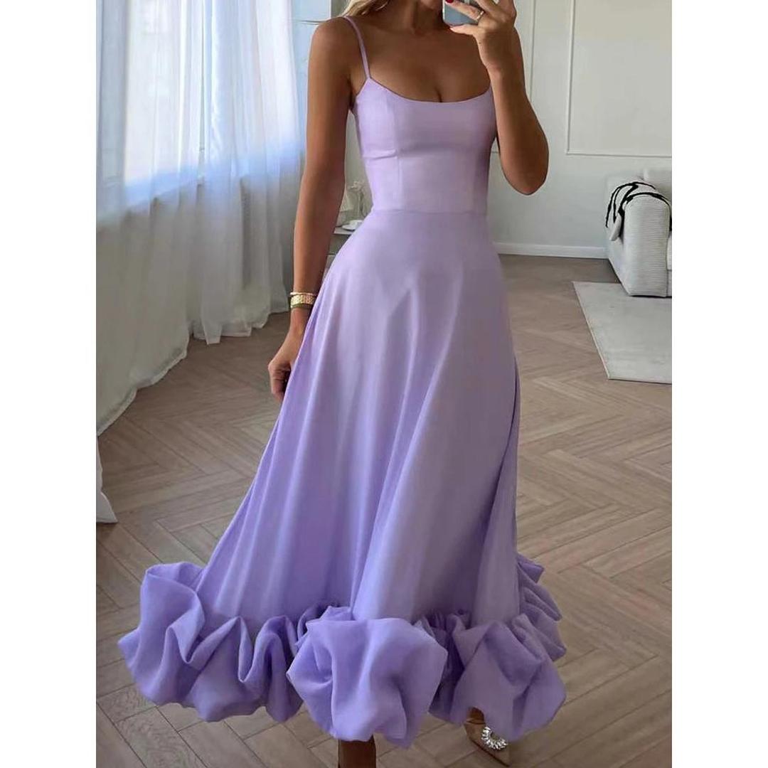 Elysian Wedding Dress | Fitted Ruffles, Floor-Length Design 0