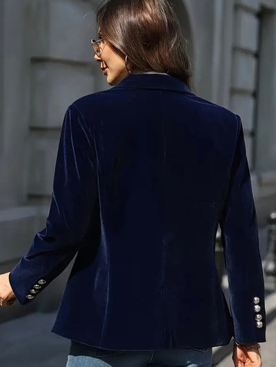 Midnight Velvet Blazer