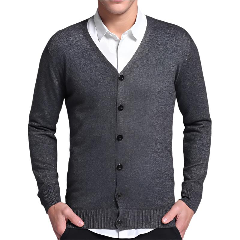Classic Button-Up Knit Cardigan | Lightweight V-Neck | Smart Casual Staple