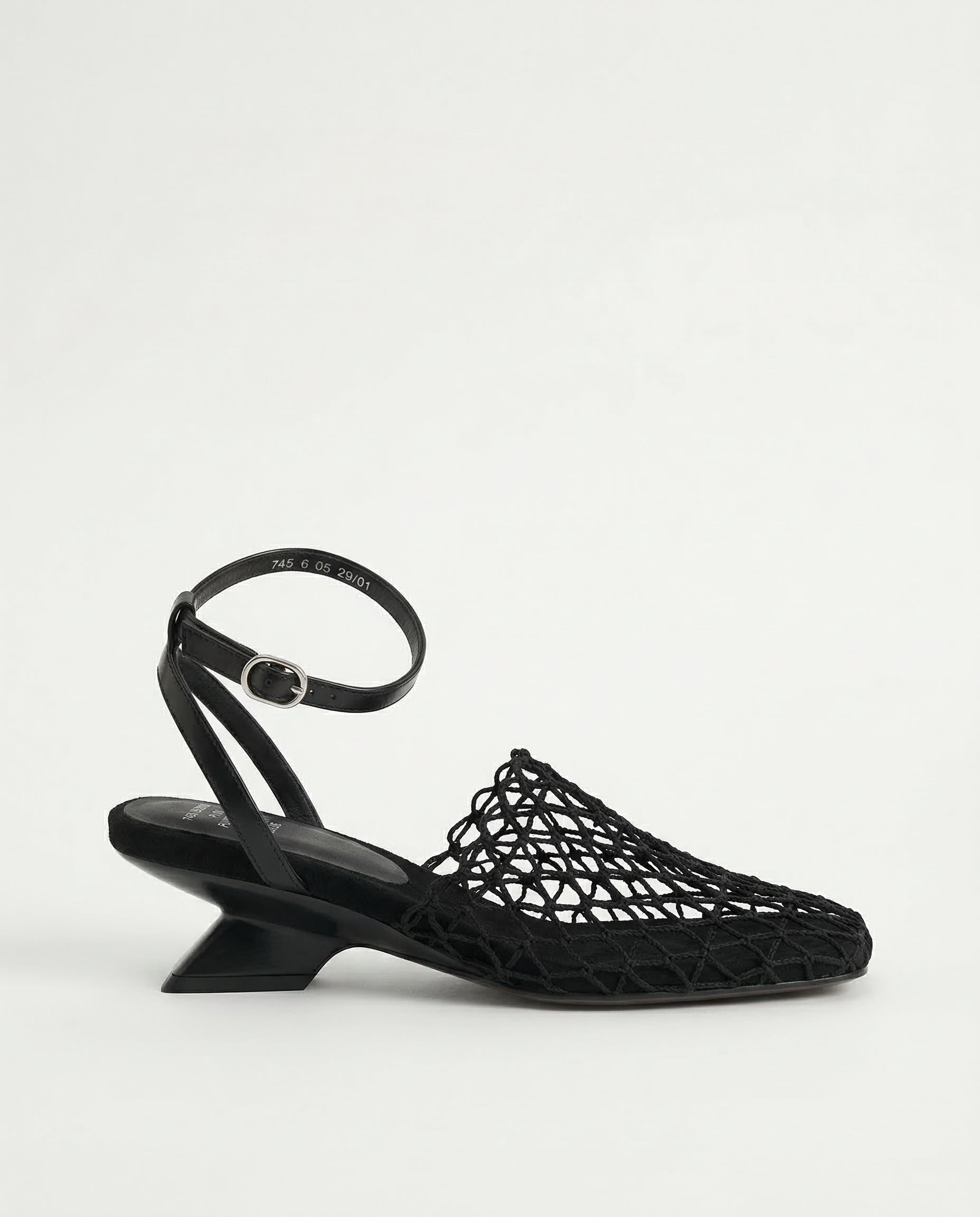 Fiona Heels | Lightweight Mesh Weave, Square Toe Wedding Shoes 1