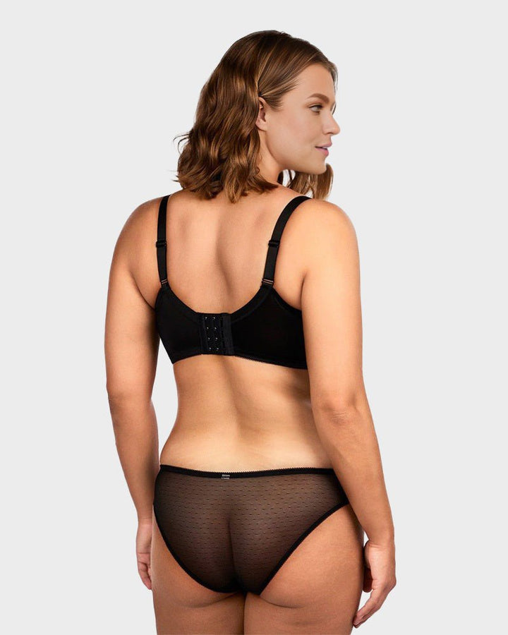 Fleur Minimizer Bra | Full Coverage Lace Design, Comfortable Fit 2