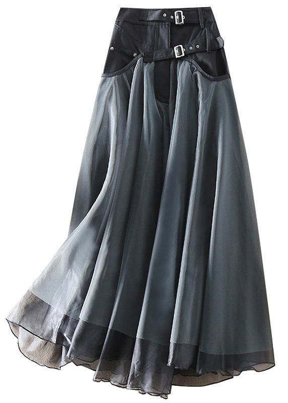 Fleur Tulle Skirt | Elegant Patchwork Design, True to Size, Women’s Midi Length 0