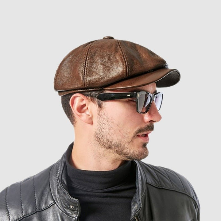 Frank Hardy | Genuine Leather Vintage Beret