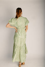 Furgeson Maxi Dress | Tiered Floral Design, Summer Wedding Guest Dress 1