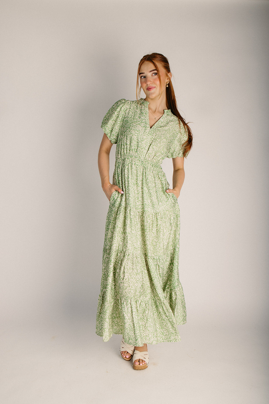 Furgeson Maxi Dress | Tiered Floral Design, Summer Wedding Guest Dress 5
