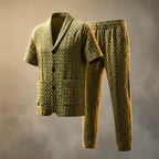 Gavin Prestige Men's Set | Featherweight Textured Weave, Relaxed Fit 0