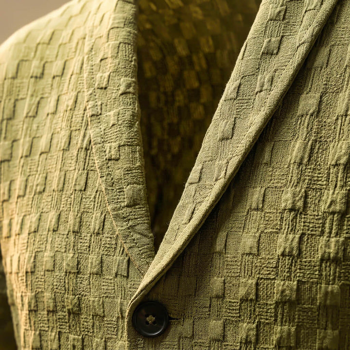 Gavin Prestige Men's Set | Featherweight Textured Weave, Relaxed Fit 3