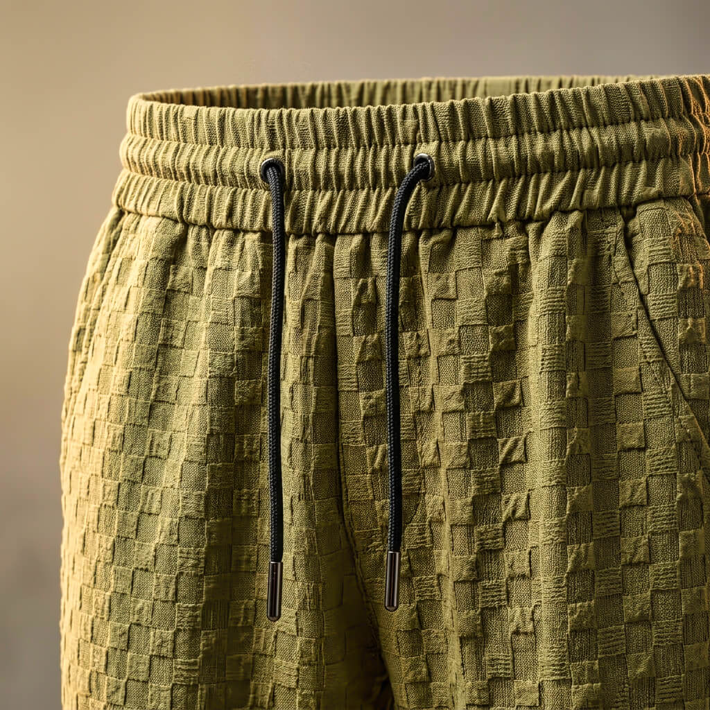 Gavin Prestige Men's Set | Featherweight Textured Weave, Relaxed Fit 5