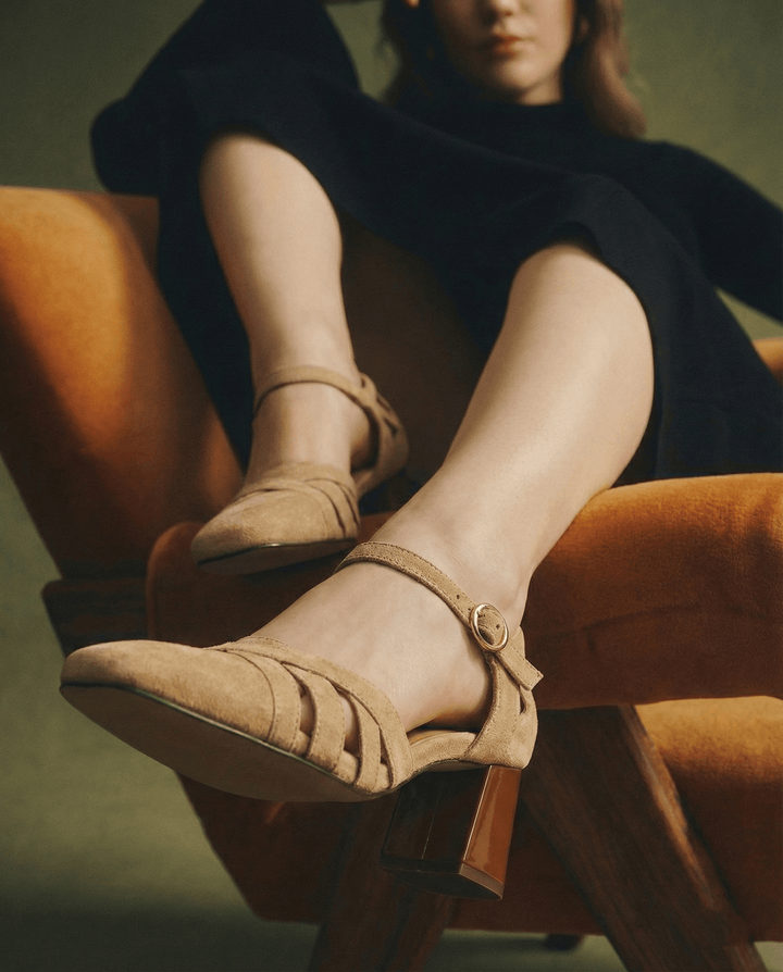 Arden | Suede Heel