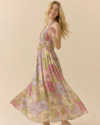 Cheela | Halter Maxi Beach Dress