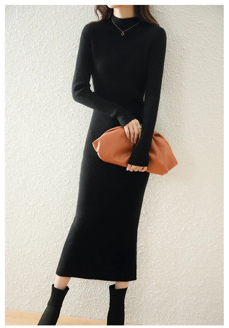 Aurora | Wool Dress