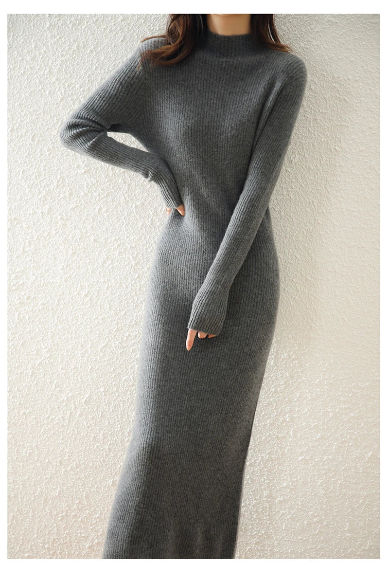 Aurora | Wool Dress