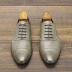 Alt text: Handcrafted Italian Franco Leather Shoes showcasing premium craftsmanship and a comfortable fit, perfect for any occasion. - 3