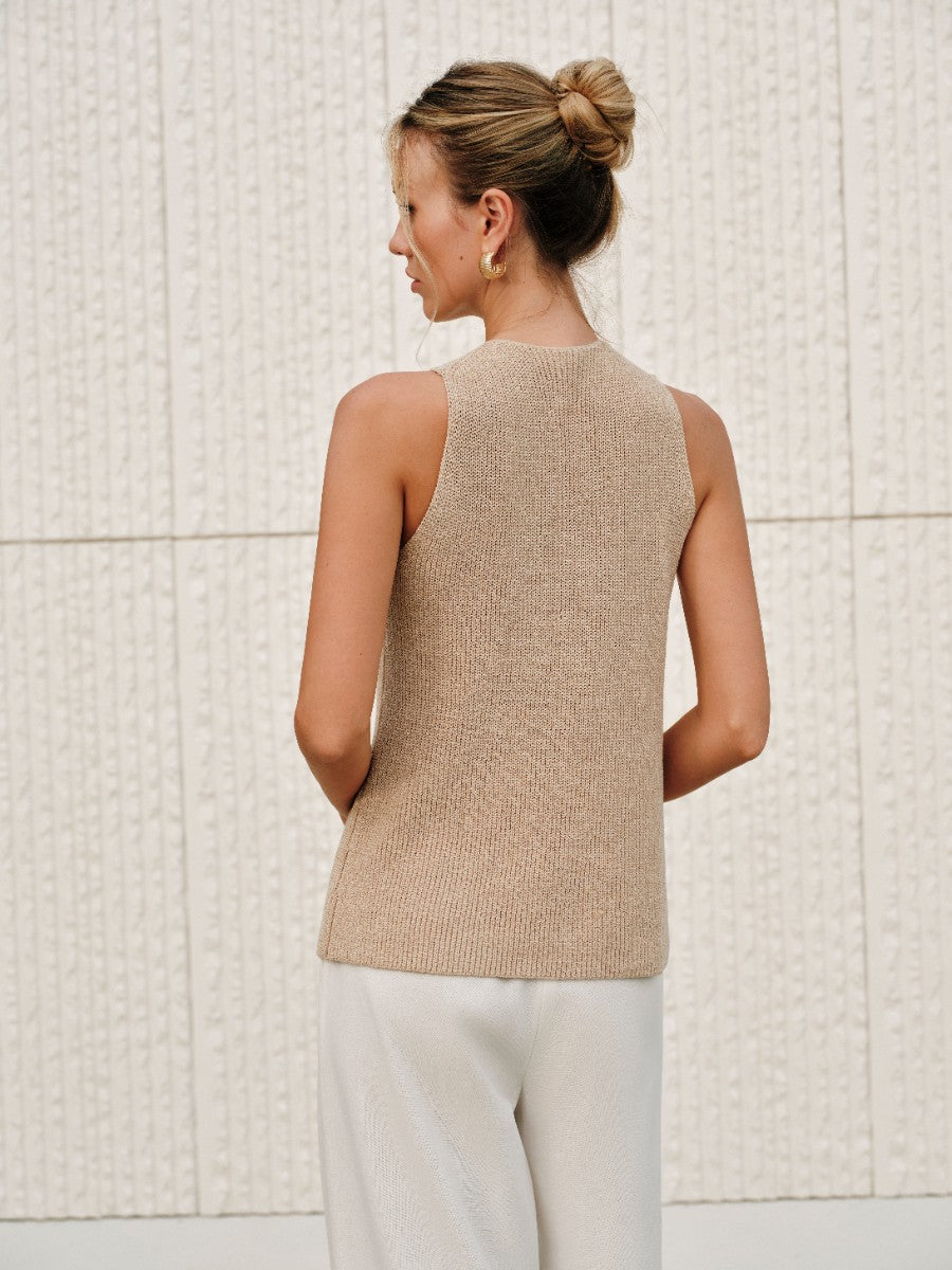 Haven Halter Top | Cross-Over Collar, Regular Fit Womens Top for Going Out 5