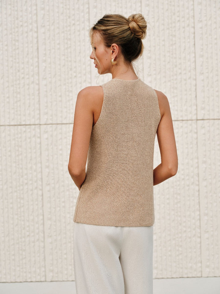 Haven Halter Top | Cross-Over Collar, Regular Fit Womens Top for Going Out 5