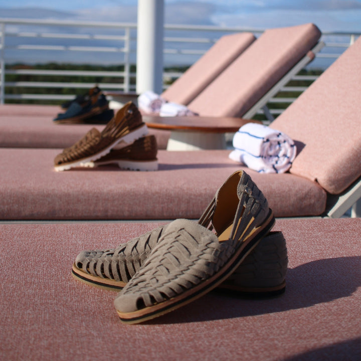 Haven Huarache Sandal | Handwoven Leather, Memory Foam Insole 4