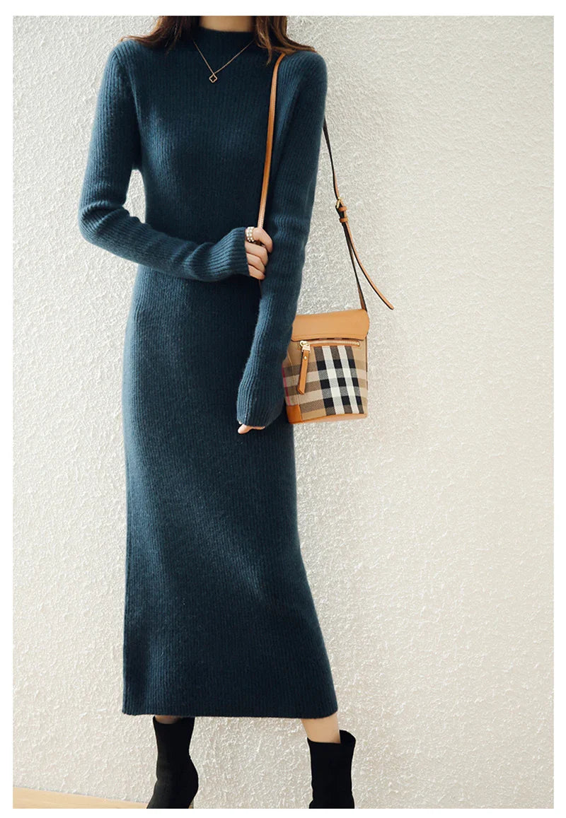Aurora | Wool Dress