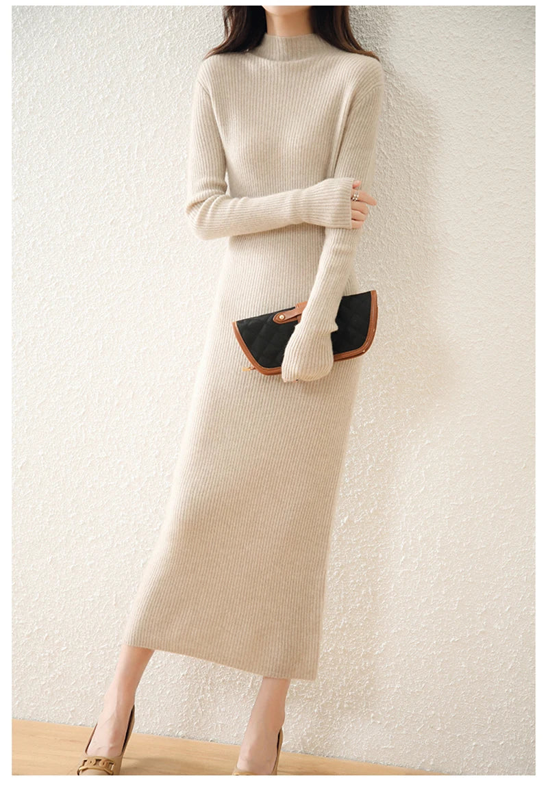 Aurora | Wool Dress