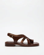 Ivy Cross Sandals for Women | Italian Leather, Orthopedic Cushioned 0