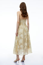 Ivy Maxi Dress | Floral Print, Halterneck A-Line Summer Wedding Guest Dress 2