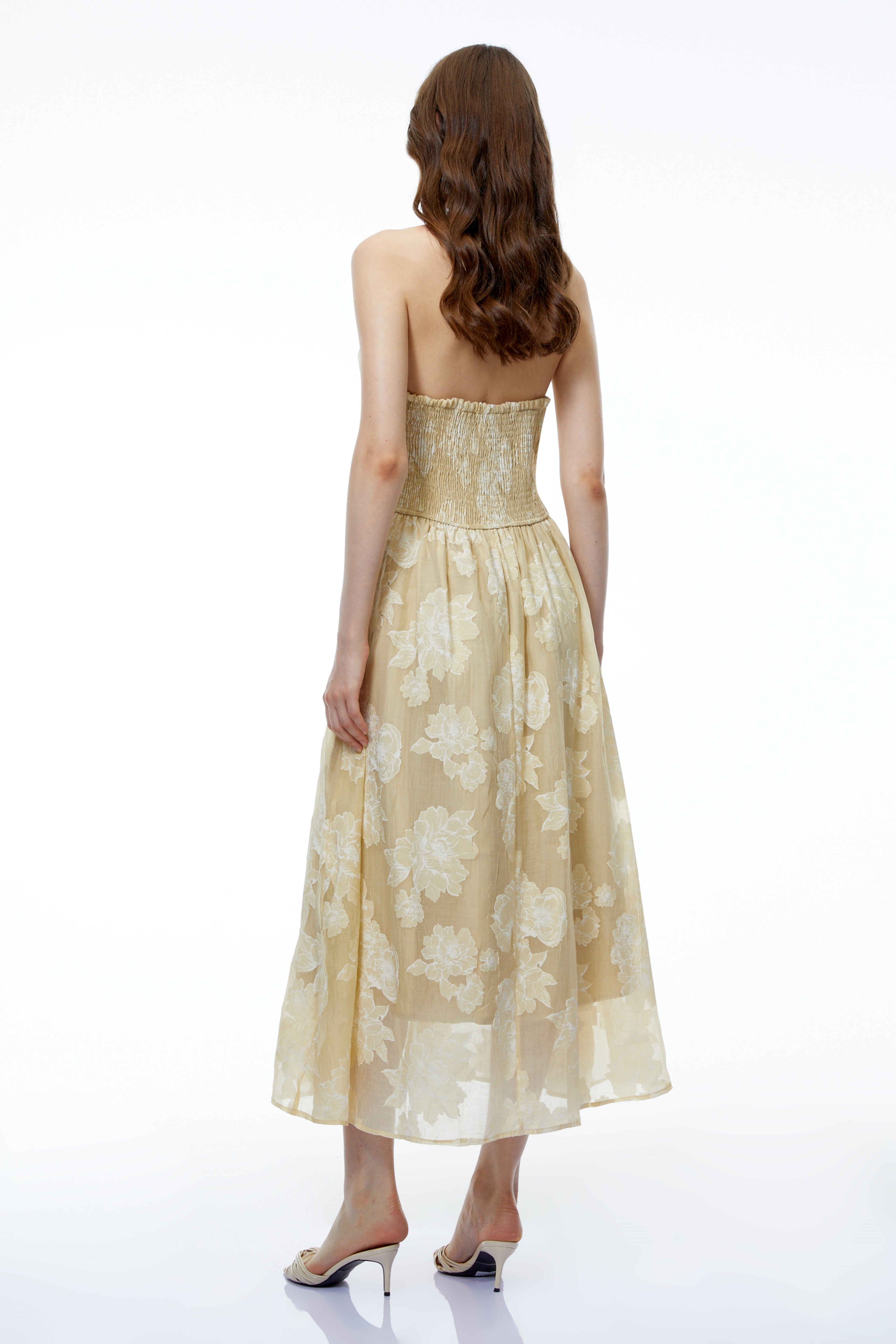 Ivy Maxi Dress | Floral Print, Halterneck A-Line Summer Wedding Guest Dress 2