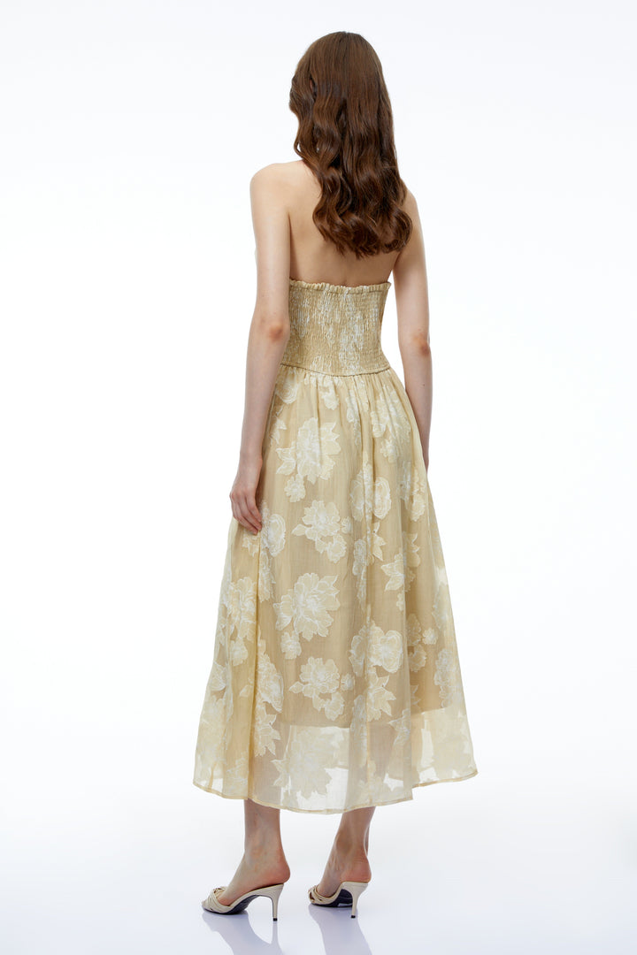 Ivy Maxi Dress | Floral Print, Halterneck A-Line Summer Wedding Guest Dress 2