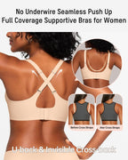 Jelly Lift Bra | Breathable, Water Drop Design 2