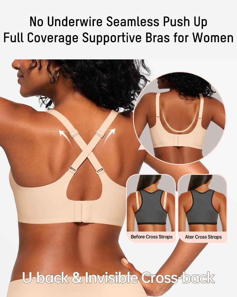 Jelly Lift Bra | Breathable, Water Drop Design 2