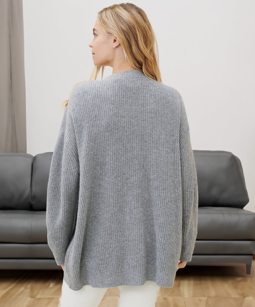 Evelyn | Women’s Winter Knit Casual Button Up  Cardigan