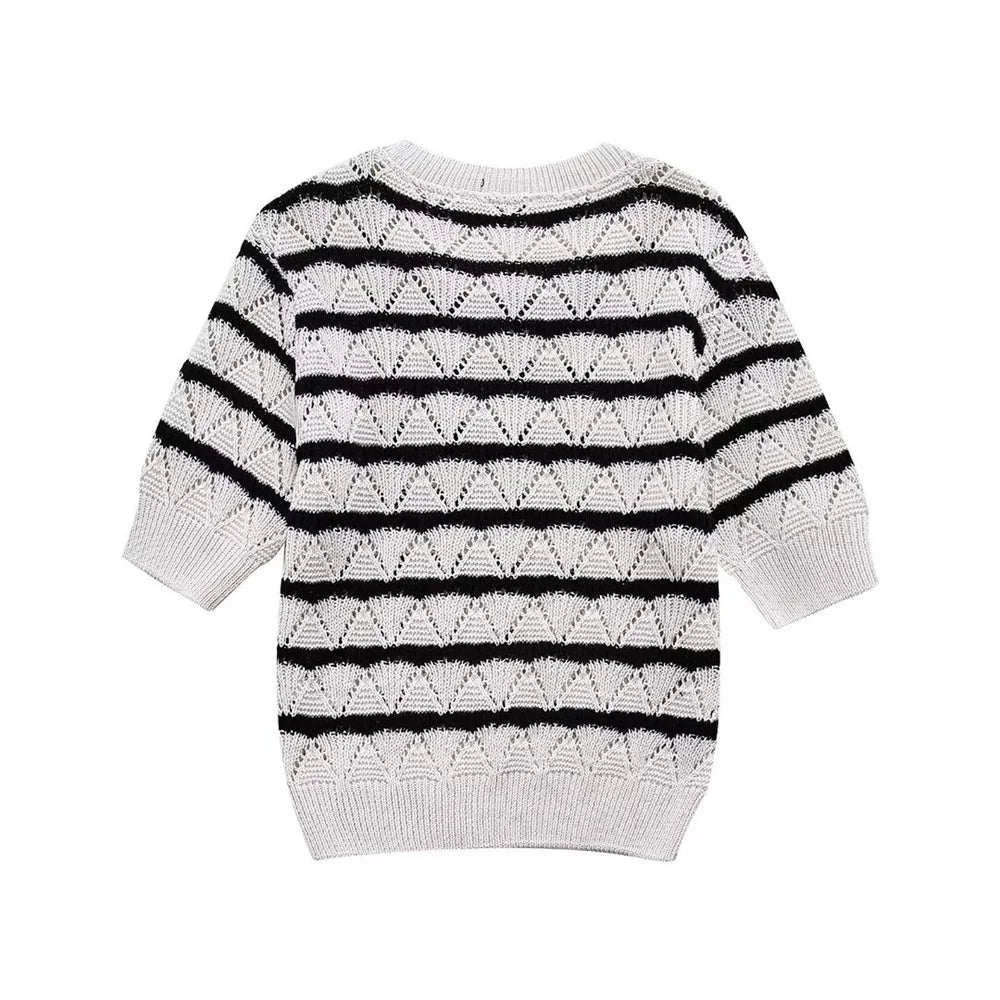 Kira Knit Lounge Set | High-Quality Crop Top and Shorts, Relaxed Fit 1
