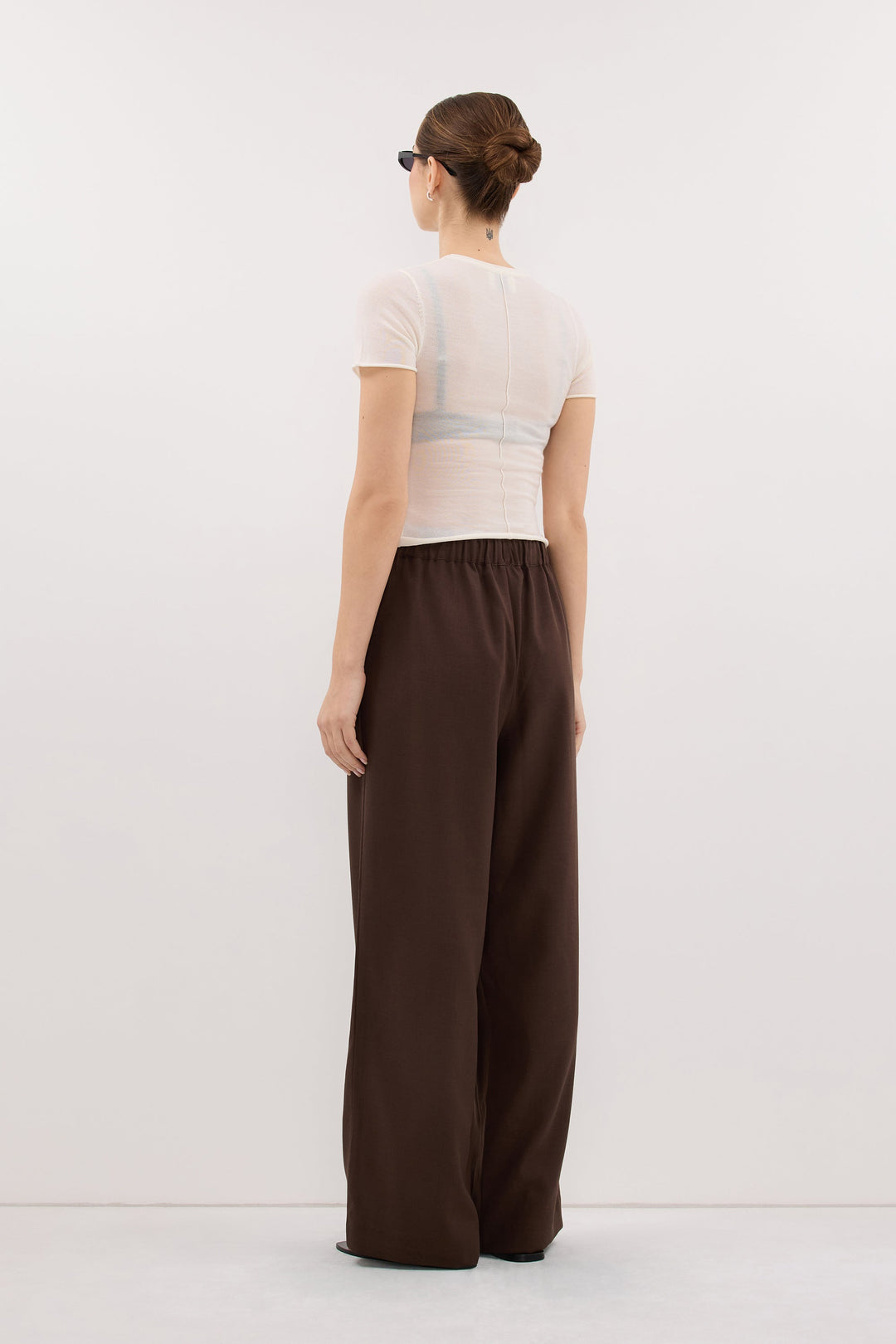 Kora Wide Leg Pants | High Rise, Elastic Waistband, Functional Pockets 6