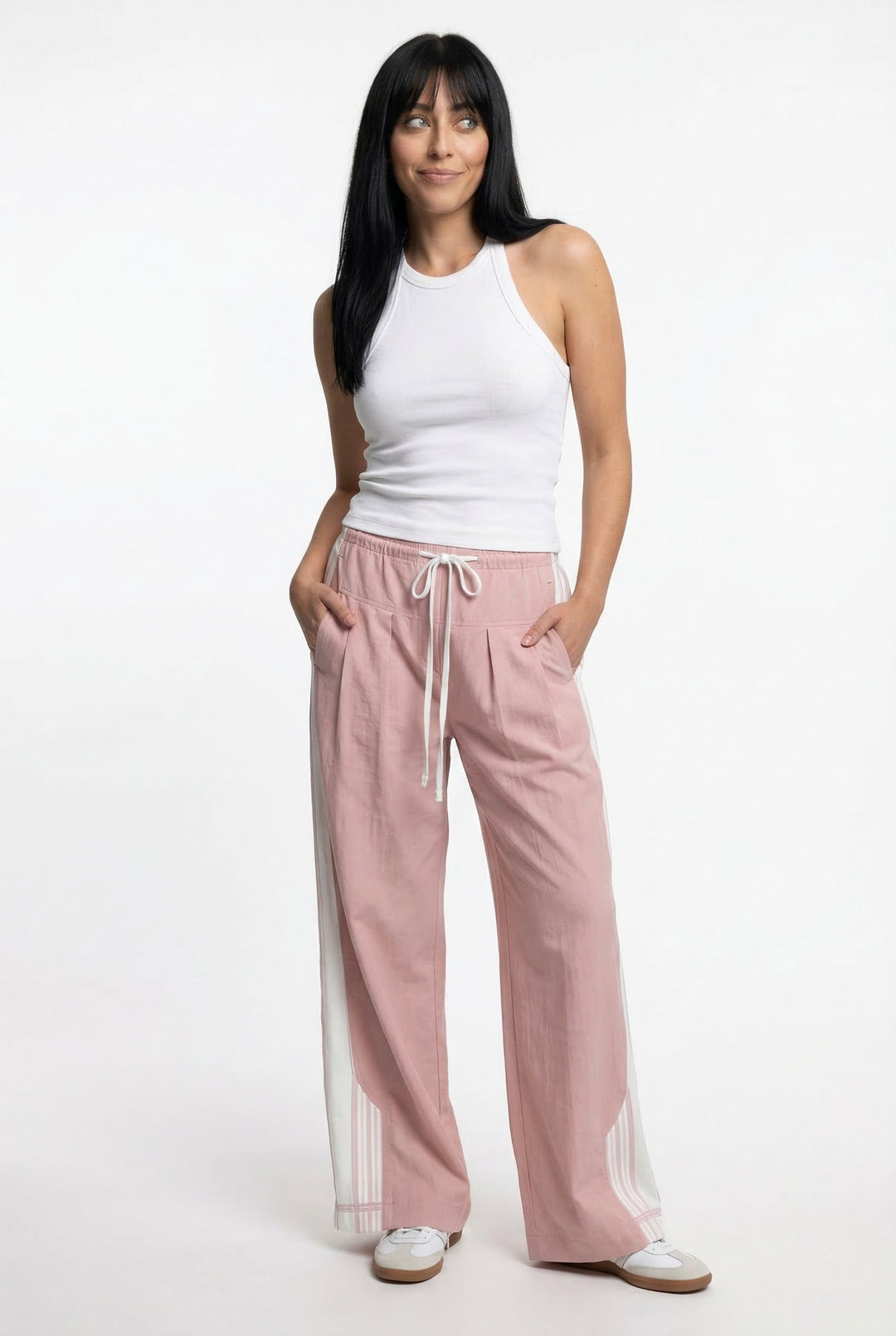 Kyla Active Joggers for Women | High Waist, Soft Cotton Blend 0