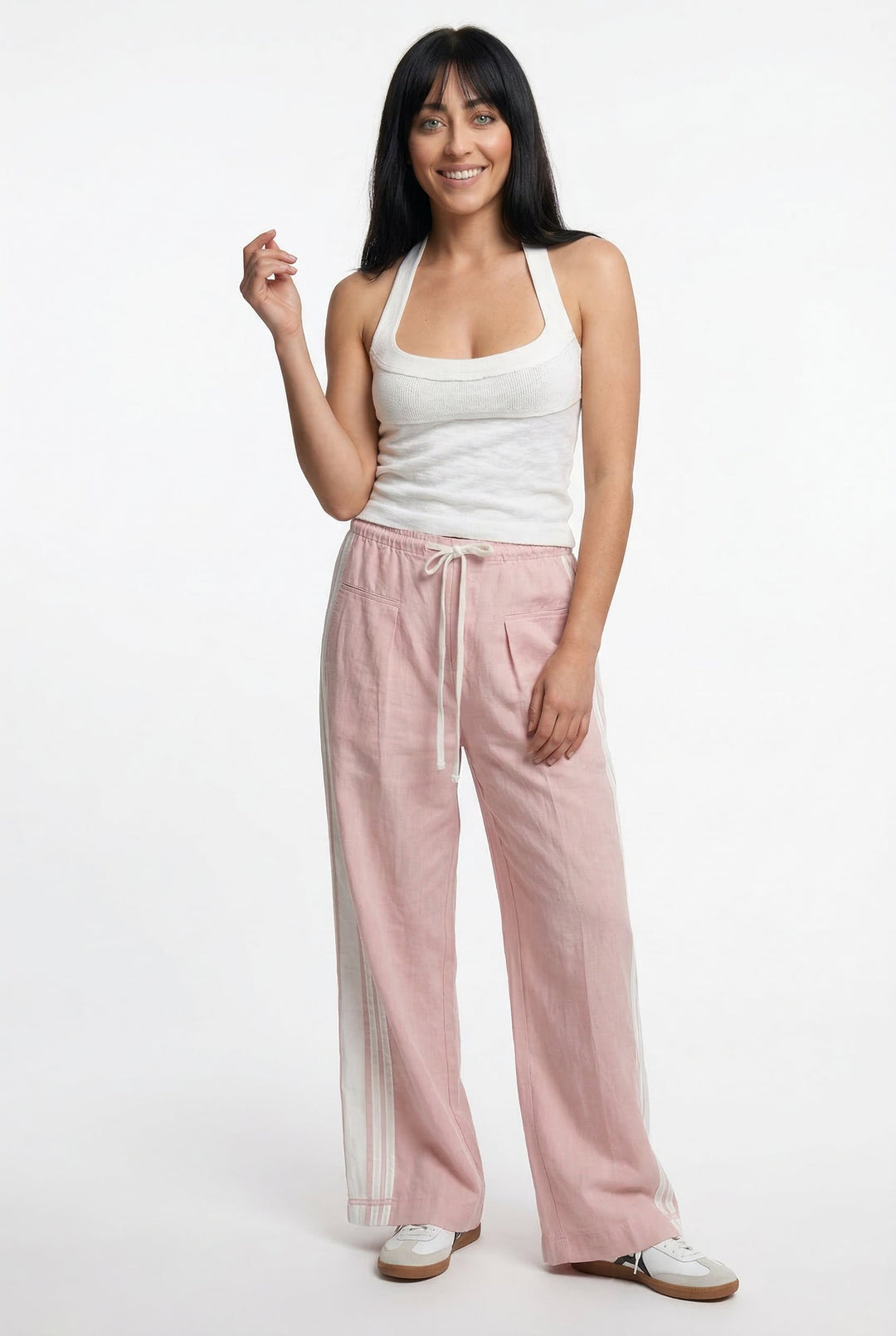 Kyla Active Joggers for Women | High Waist, Soft Cotton Blend 4