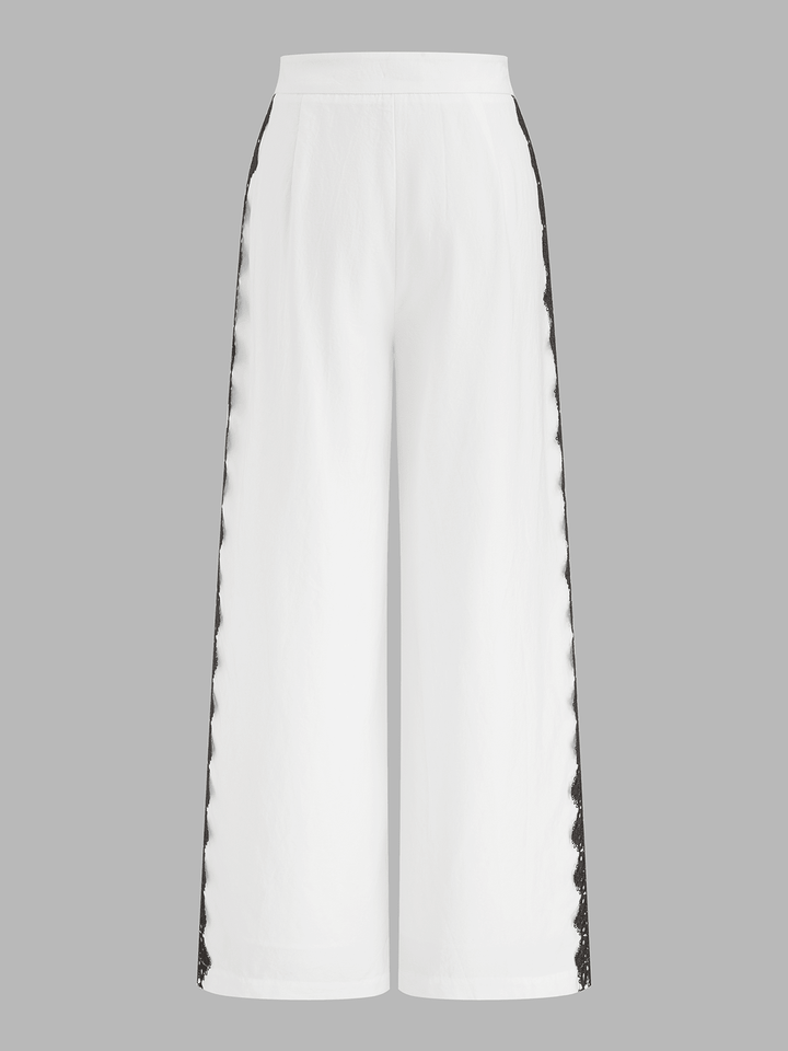 Lana Women's Set | Soft Tencel Blend Loungewear with Lace Trim Detail 7