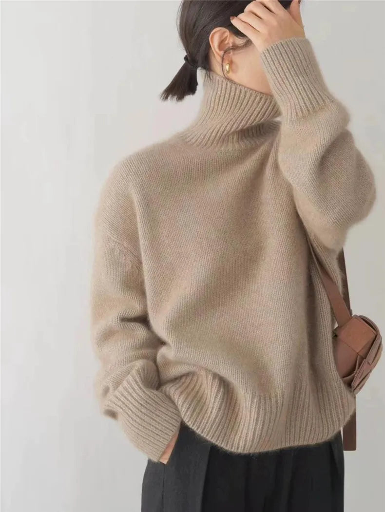 Luxe Turtleneck Sweater | Soft Cashmere, Classic Fit - 3