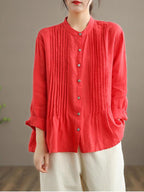 Lina Women's Tunic | Organic Linen, Loose Fit 8