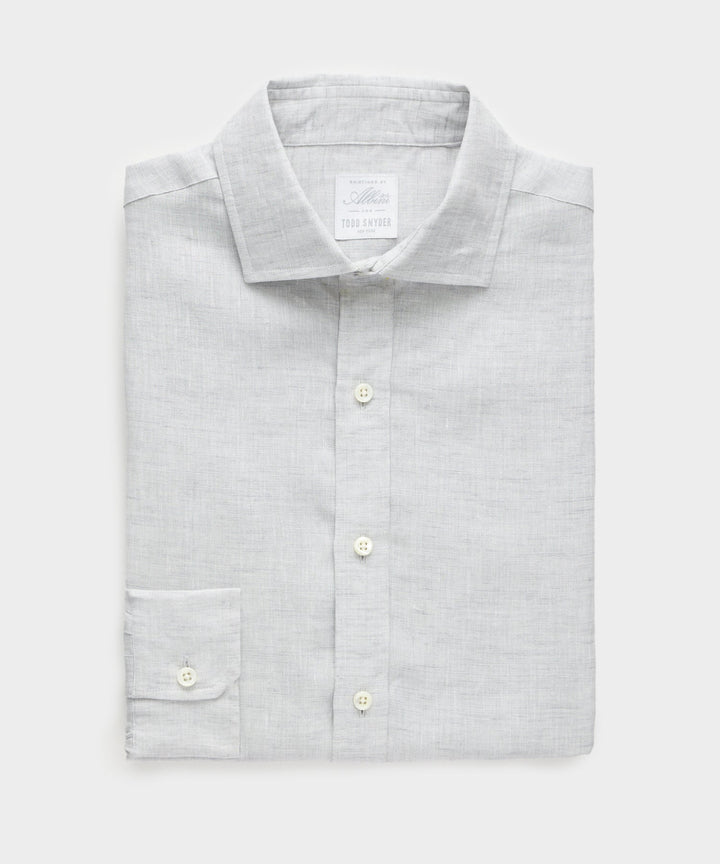 Lino Men's Dress Shirt | 100% Italian Linen, Lightweight, Breathable 0