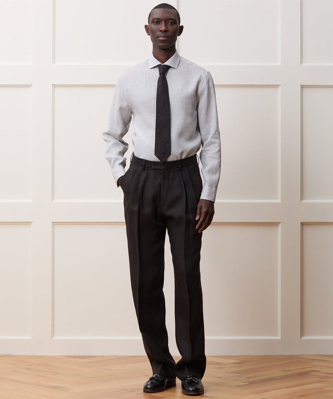 Lino Men's Dress Shirt | 100% Italian Linen, Lightweight, Breathable 2