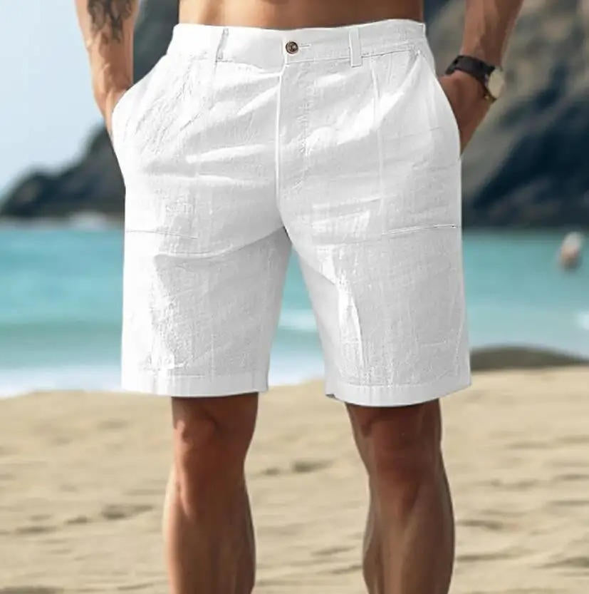 Lino Mens Shorts | Premium Linen, Relaxed Fit 0