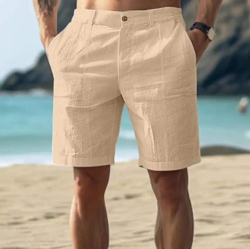 Lino Mens Shorts | Premium Linen, Relaxed Fit 3